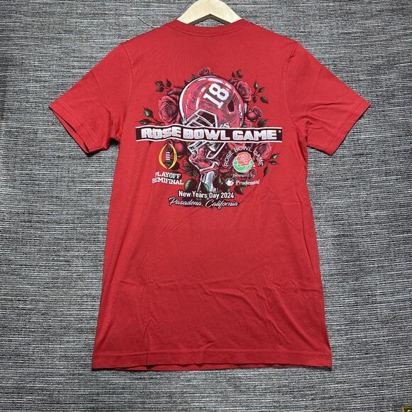 Rose Bowl Game Shirt Men's M Red College Semi New Years 2024 Football Pasadena - Picture 11 of 13